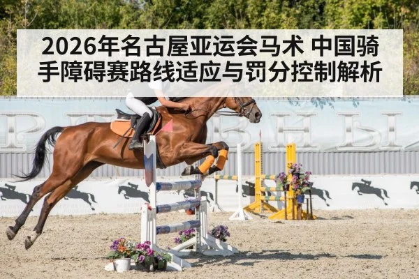 equestrian obstacle course competition